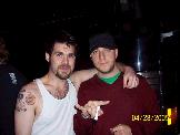 Me and DAN of ALKALINE TRIO